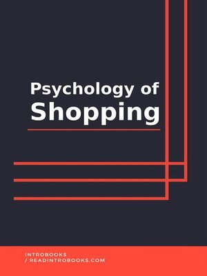 cover image of Psychology of Shopping